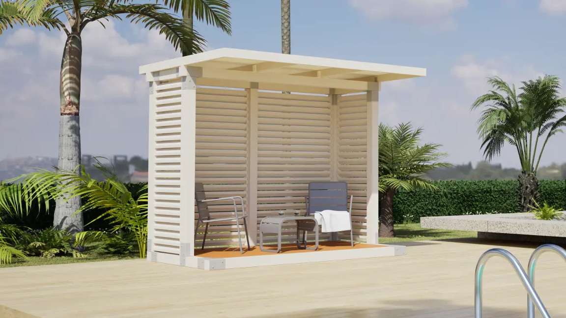 Compact, estructura de jardín SOL Collection